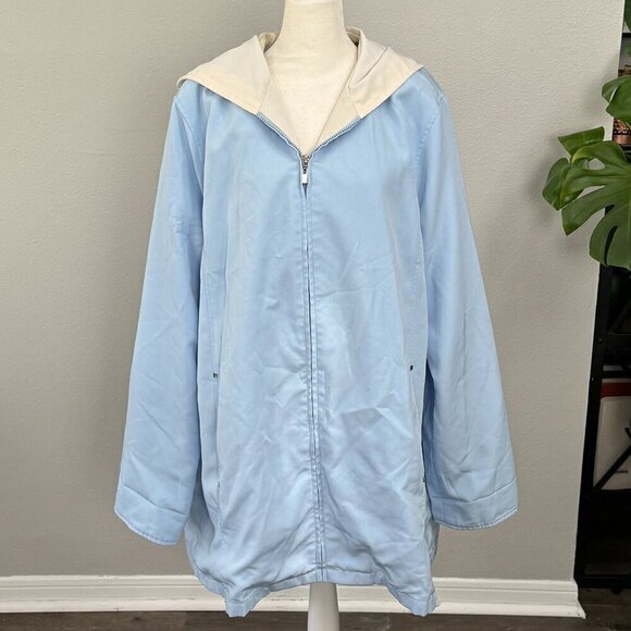 White Stag Jackets & Blazers - White Stag Baby Blue Jacket